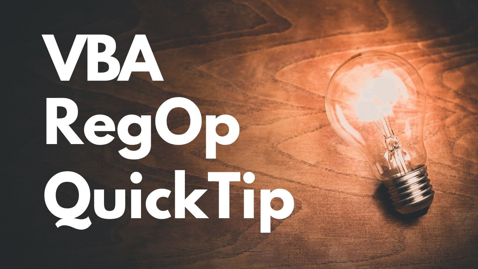 RegOp Quick Tip