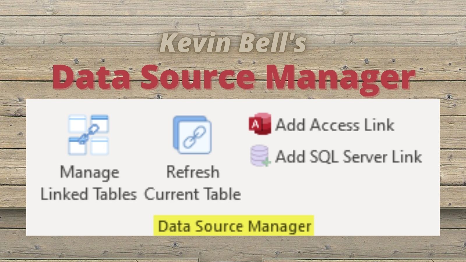 AccessUI - Data Source Manager