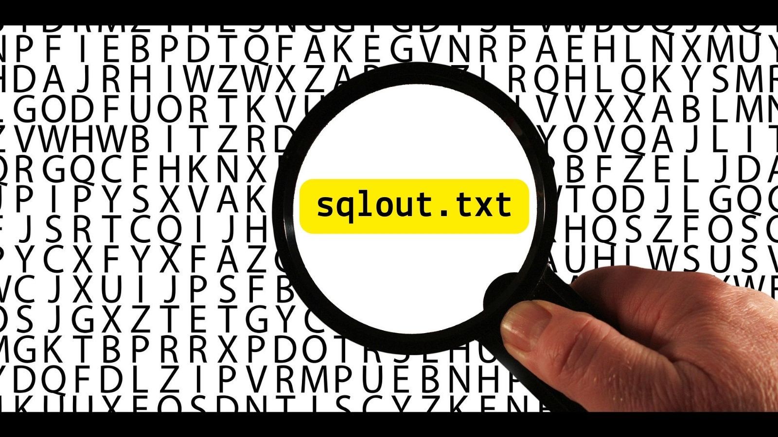 3 Ways to Find sqlout.txt