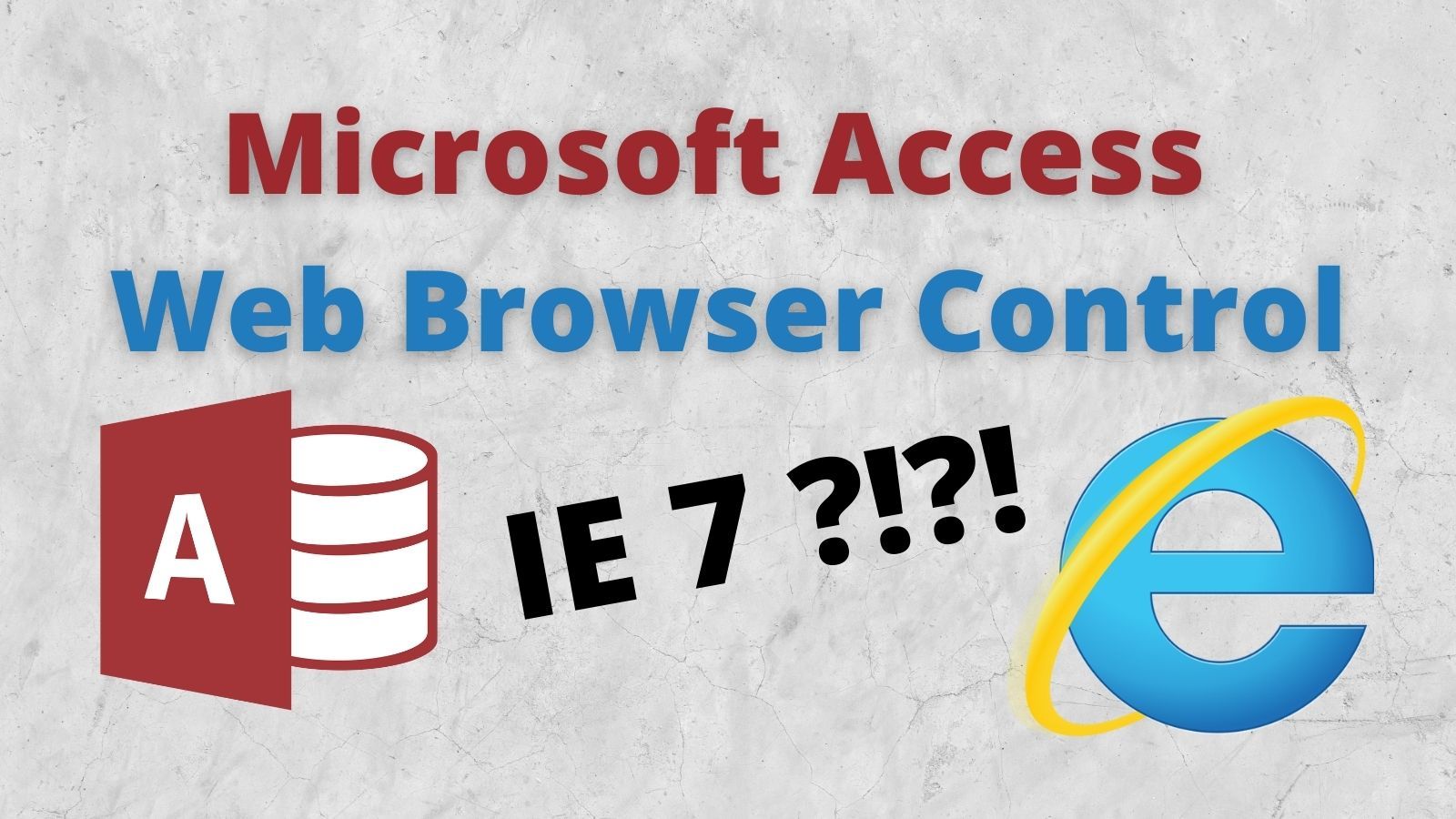 Why Does My Access Web Browser Control Default to IE 7?