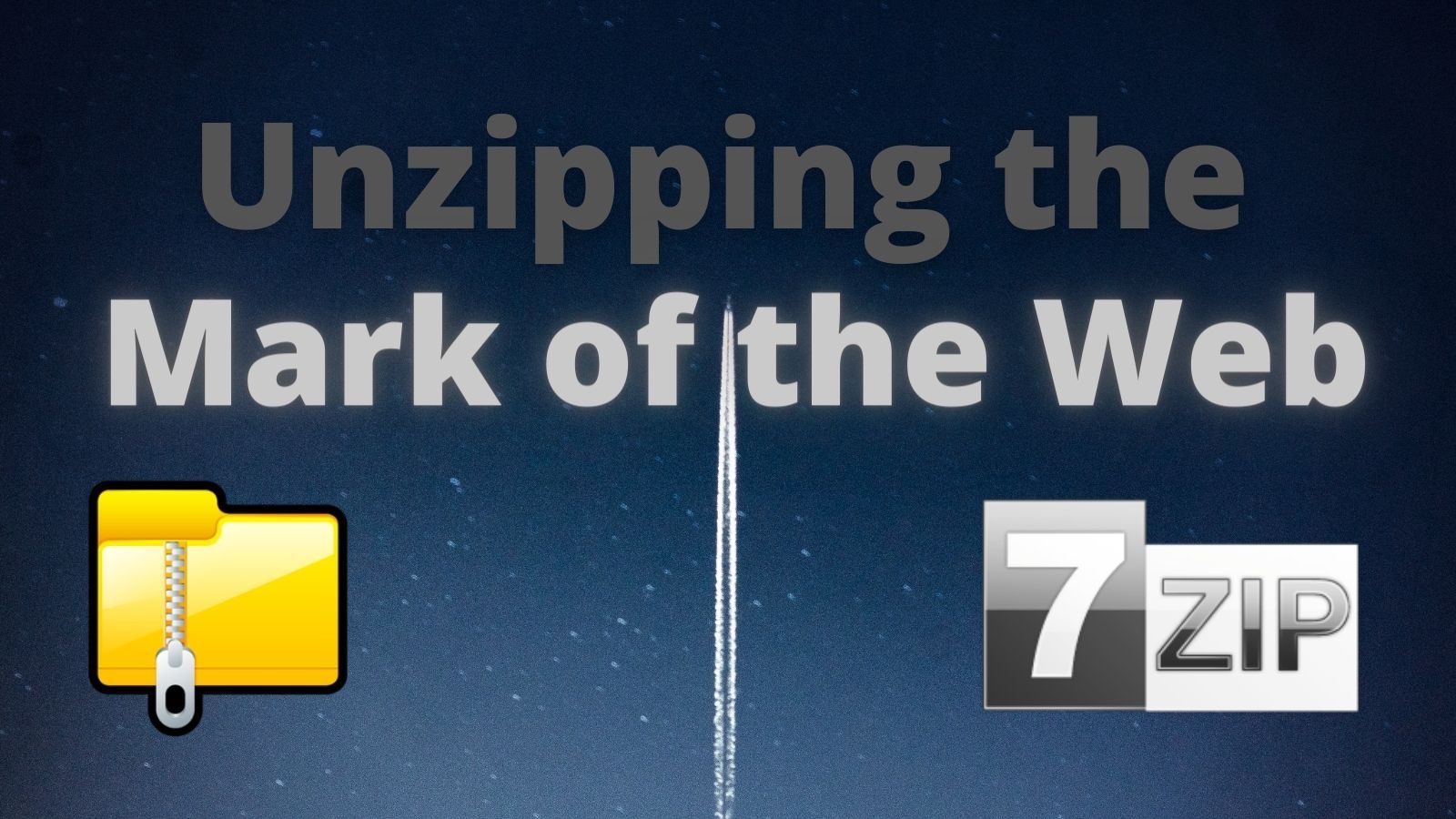 Mark of the Web (MOTW) Support Among Zip Utilities