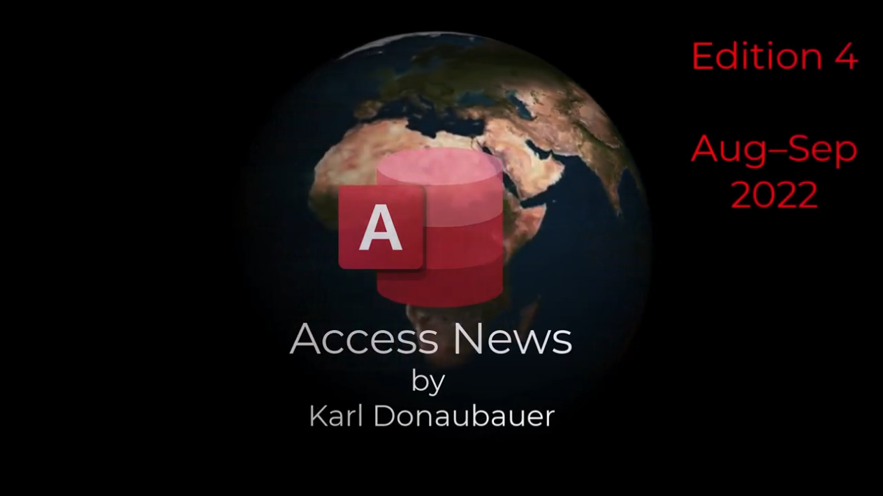 Access NewsCast with Karl Donaubauer: Episode 4