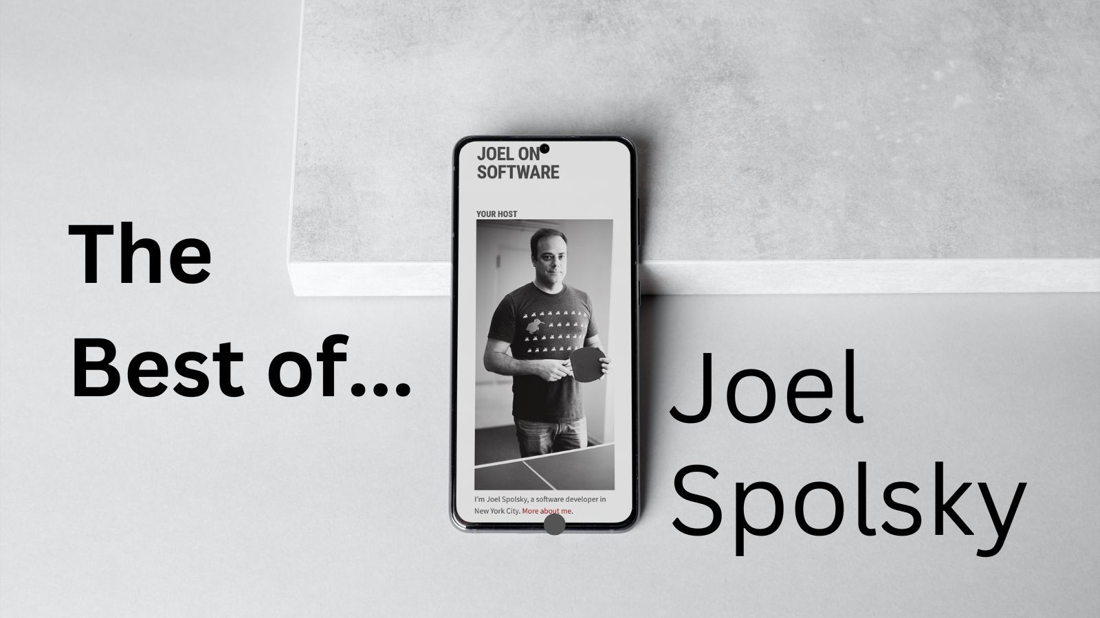 My Top 10 Joel Spolsky Posts