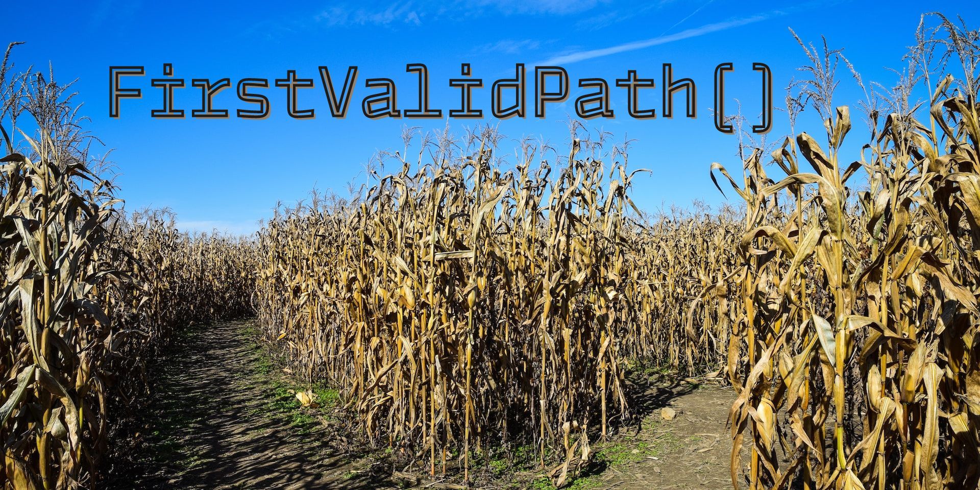 FirstValidPath()