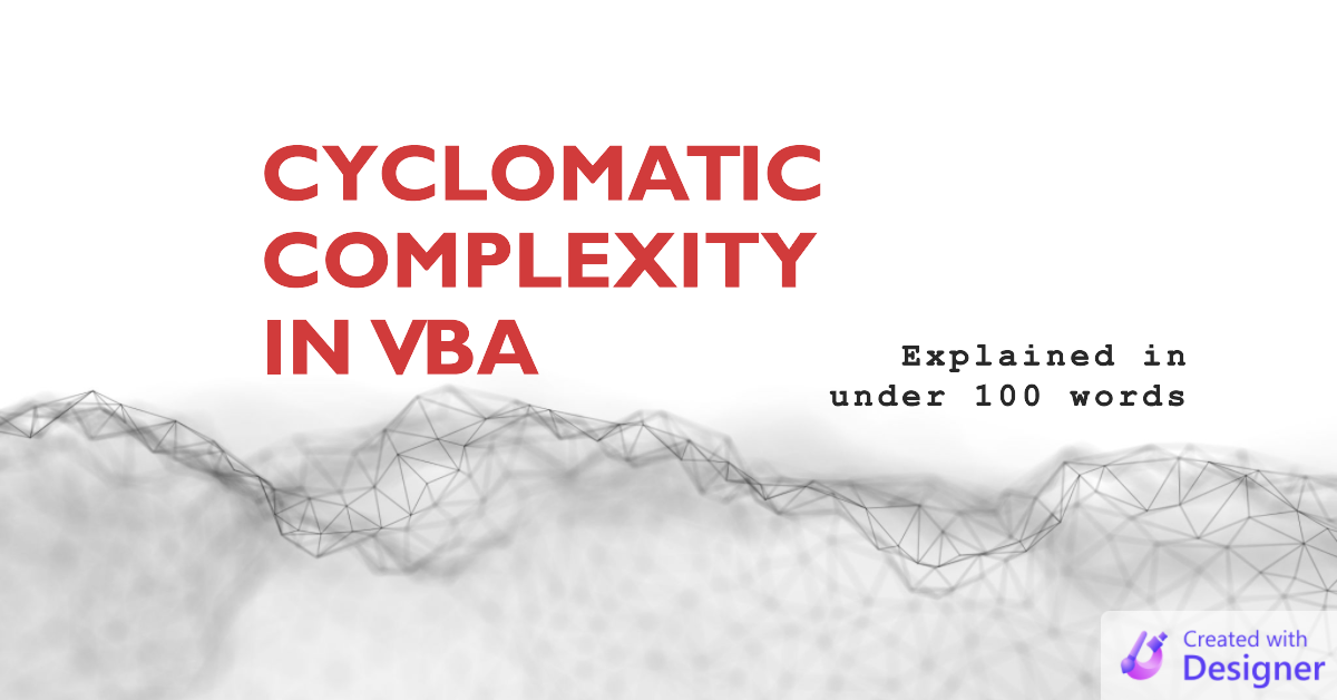 What is cyclomatic complexity?
