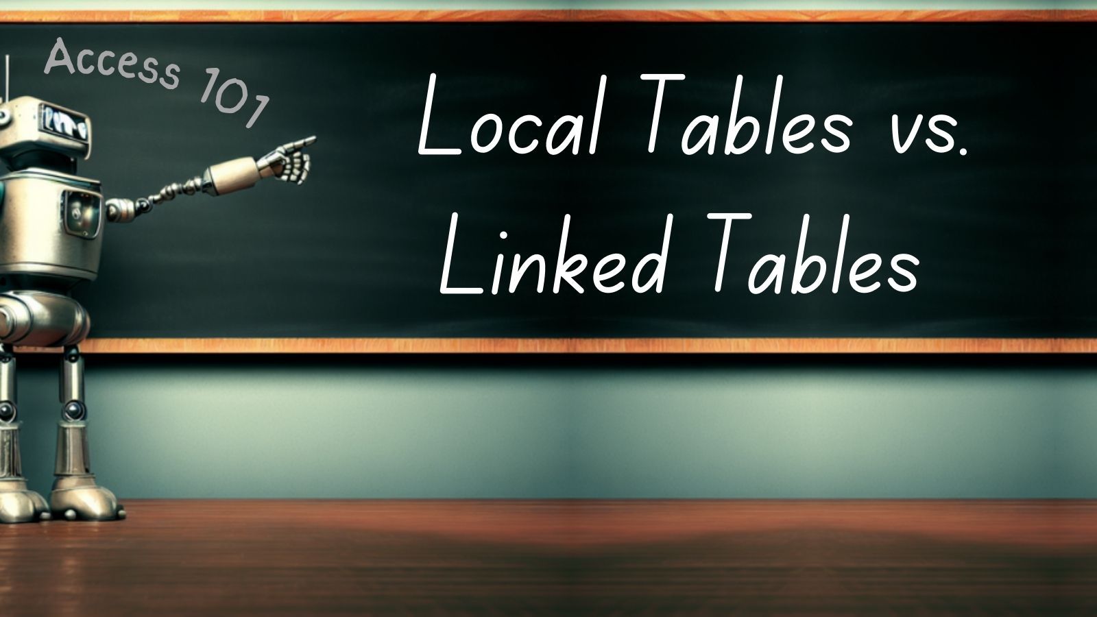 Access 101: Local vs. Linked Tables