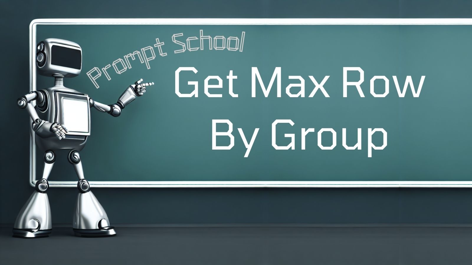 Get Max Row by Group with ChatGPT