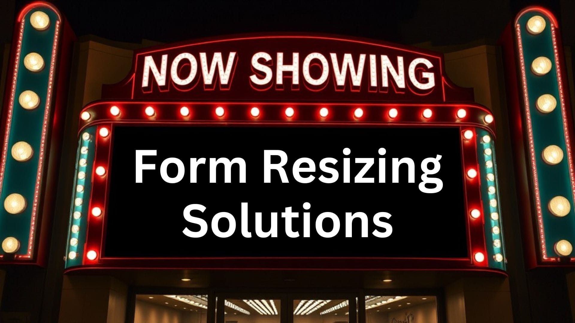 Modern Access Interfaces: Form Resizing Solutions with Greg Regan