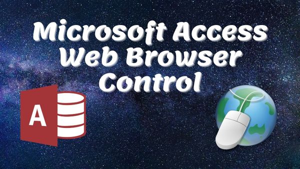 Access Web Browser Control