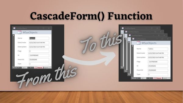 CascadeForm(): Prevent Multi-Instance Forms From Hiding Behind Each Other