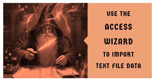 Creating and Editing Import Specifications via the Wizard