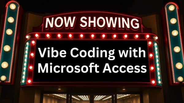 Vibe Coding in Access with Juan Soto